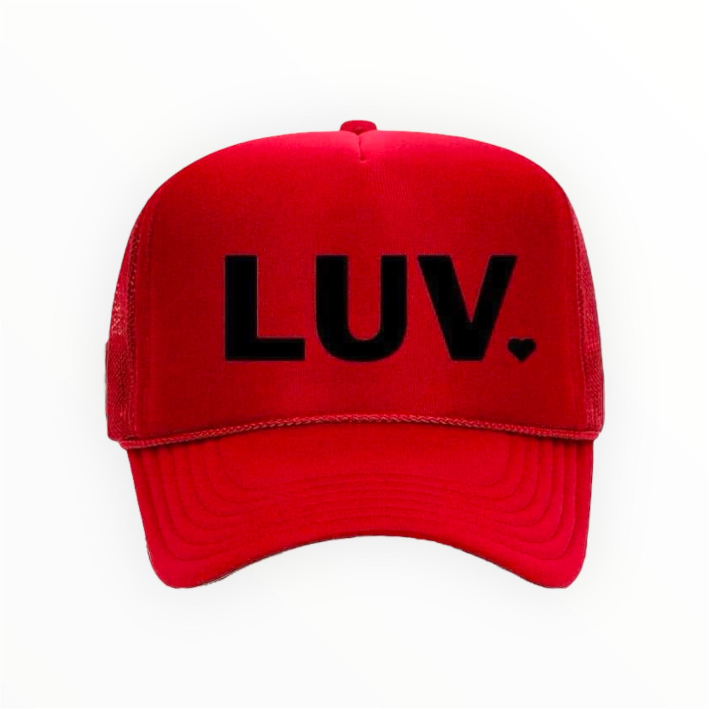 "LUV" trucker hat