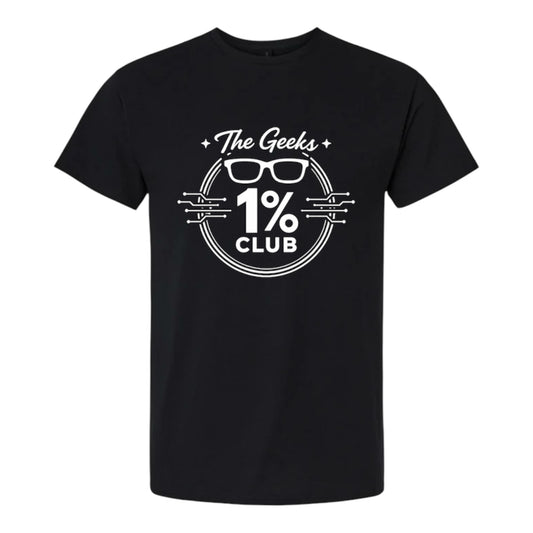 Geeks 1% Club T-shirt